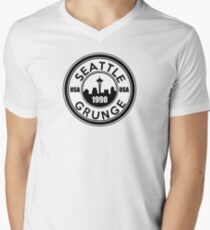 Seattle Grunge Men's V-Neck T-Shirt