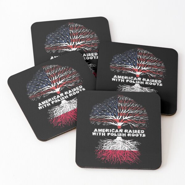 Item preview, American Raised With Polish Roots Poland designed and sold by mackpatsy.