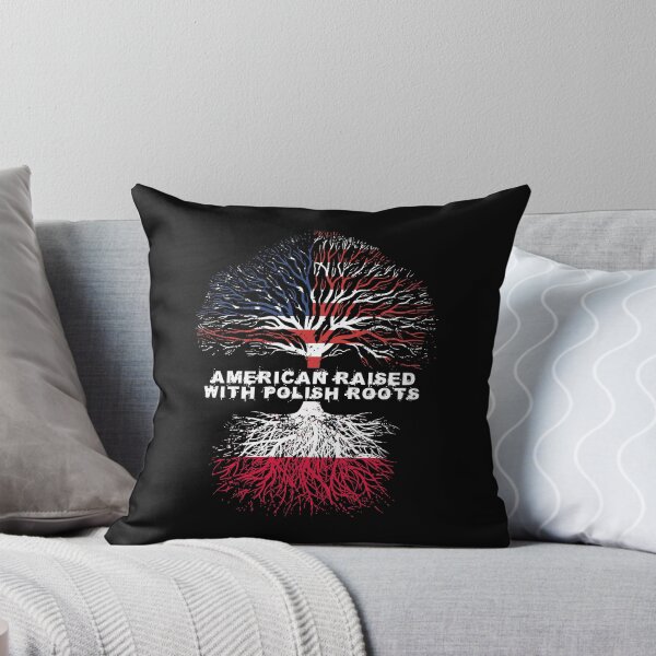 Item preview, American Raised With Polish Roots Poland designed and sold by mackpatsy.
