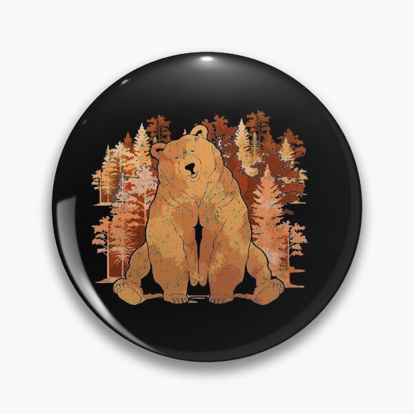 Item preview, Grizzly Jungle Wildlife Bear designed and sold by bestshirtdesign.