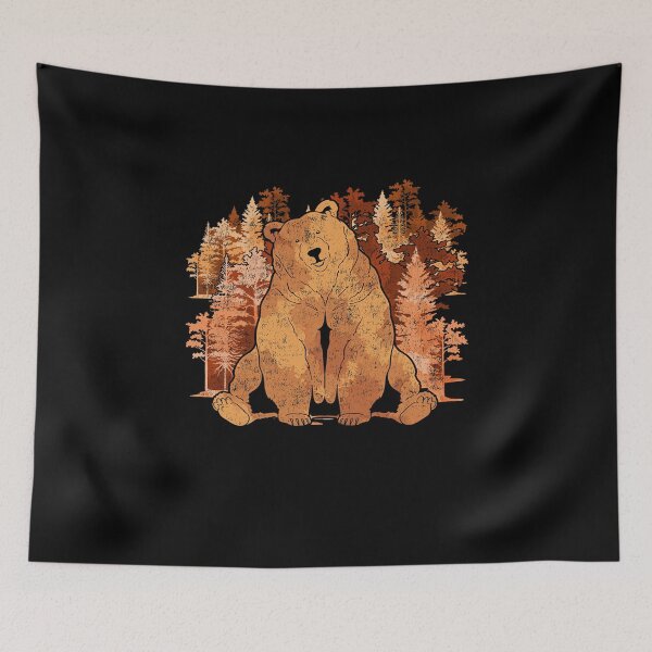 Item preview, Grizzly Jungle Wildlife Bear designed and sold by bestshirtdesign.