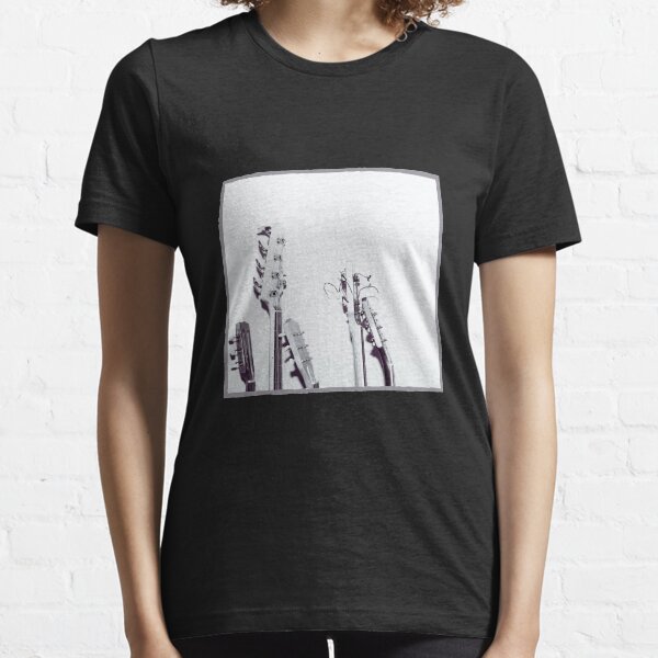 Vintage guitar black and white Essential T-Shirt