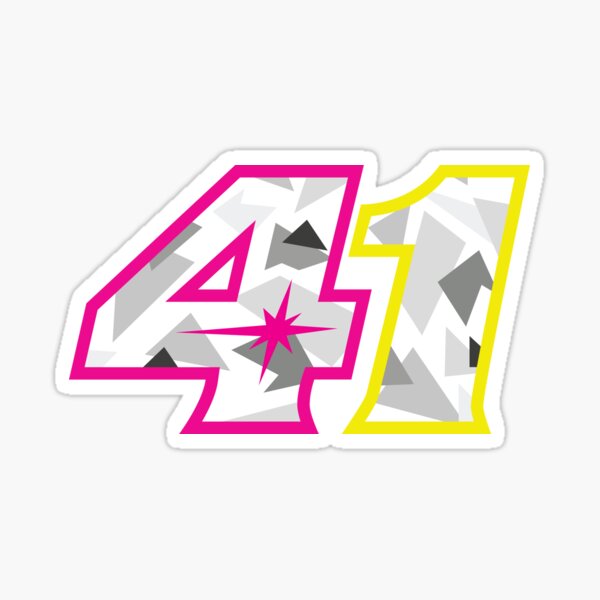 Aleix Espargaro Number 41 Sticker