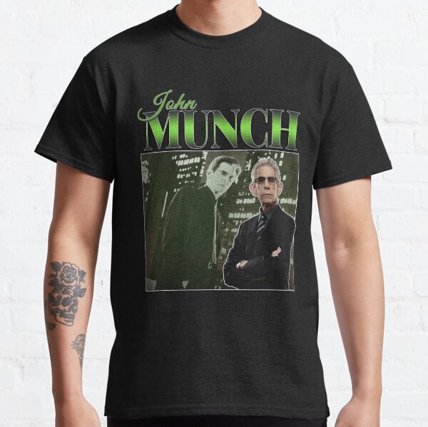 John Munch 90s Inspired Vintage Homage Classic T-Shirt