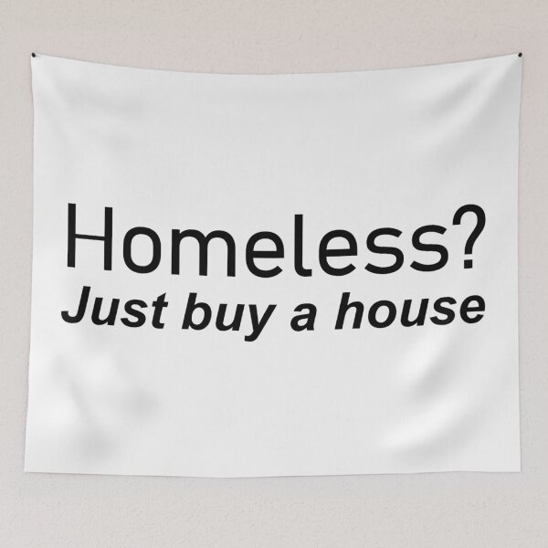 Item preview, ¿Sin hogar? Solo compra una casa designed and sold by FallenFeline.