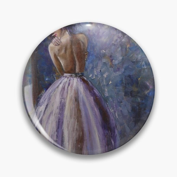 Item preview, Ballerina Painting Original Oil Painting Wall Art  Impasto Canvas Art designed and sold by HelenBerkArt.
