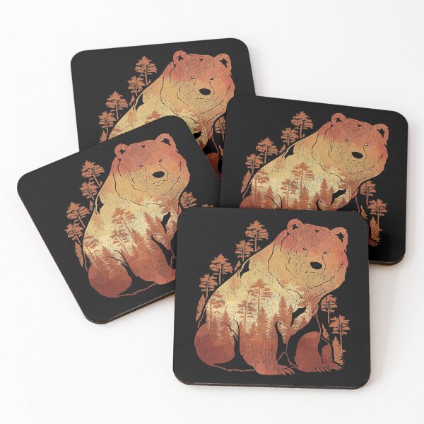 Item preview, Grizzly Jungle Wildlife Bear designed and sold by bestshirtdesign.