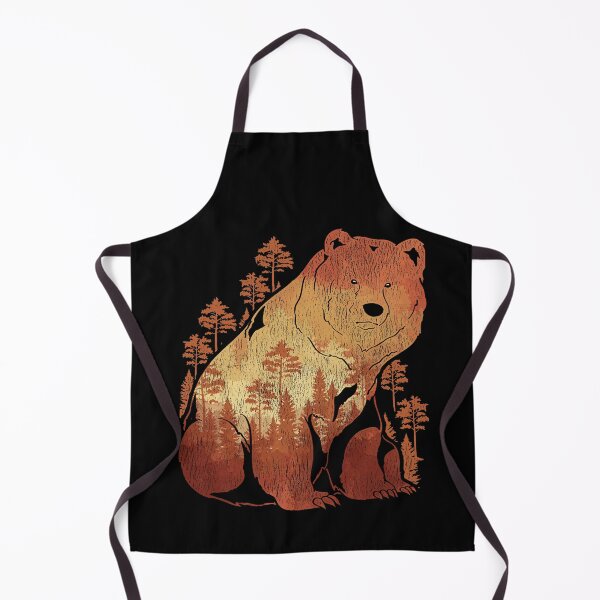Item preview, Grizzly Jungle Wildlife Bear designed and sold by bestshirtdesign.