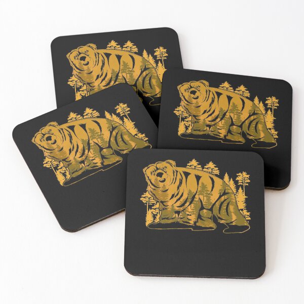 Item preview, Grizzly Jungle Wildlife Cool Bear  designed and sold by bestshirtdesign.