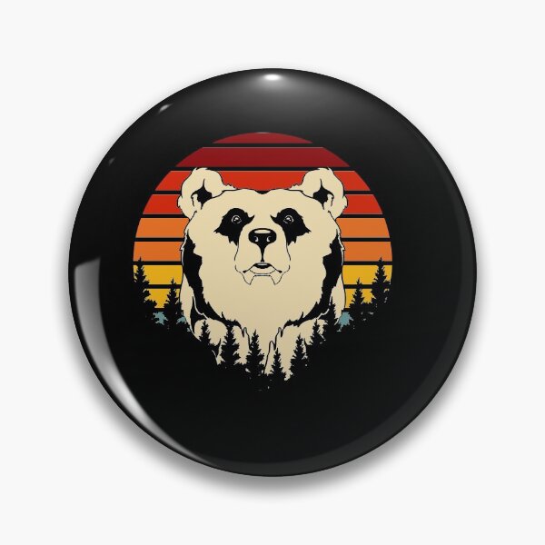 Item preview, Grizzly Jungle Wildlife Vintage Bear  designed and sold by bestshirtdesign.
