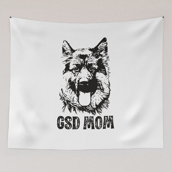 Item preview, GSD Mom - German Shepherd Dog Mom designed and sold by DoggyStyles.