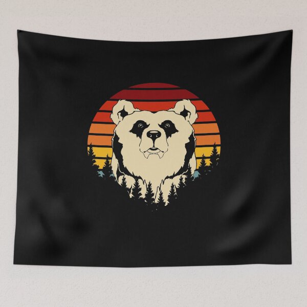 Item preview, Grizzly Jungle Wildlife Vintage Bear  designed and sold by bestshirtdesign.