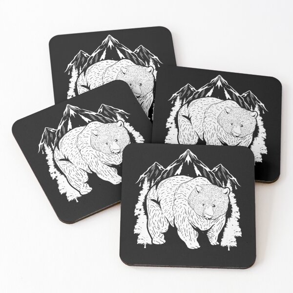 Item preview, Grizzly Mountain Wildlife Bear  designed and sold by bestshirtdesign.