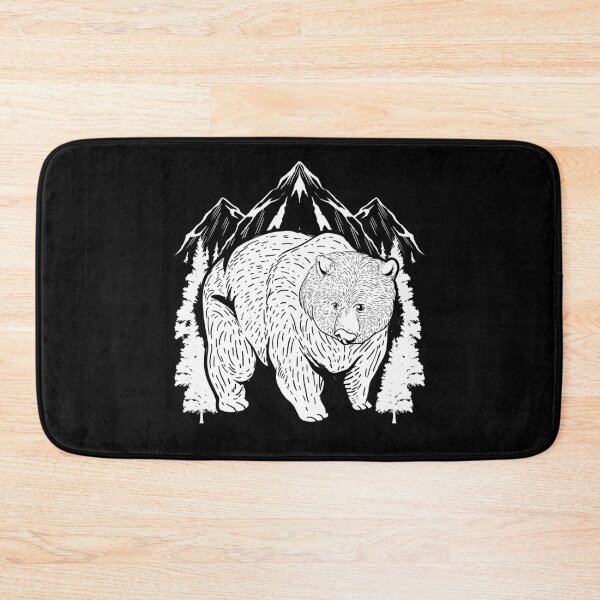 Item preview, Grizzly Mountain Wildlife Bear  designed and sold by bestshirtdesign.