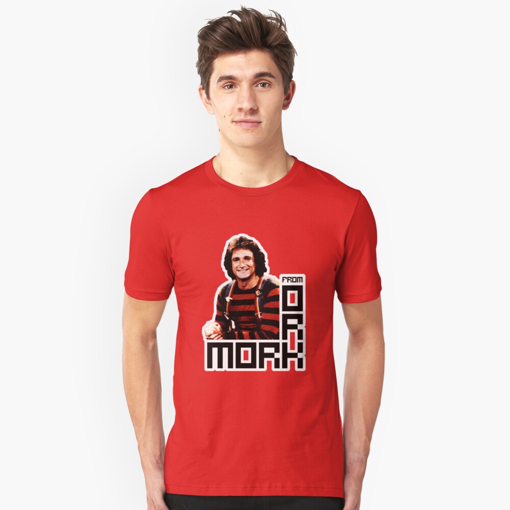 “Mork from Ork” T-shirt by CrunchMcGee | Redbubble