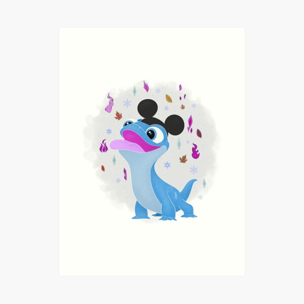 Bruni With Mickey Ears Art Print