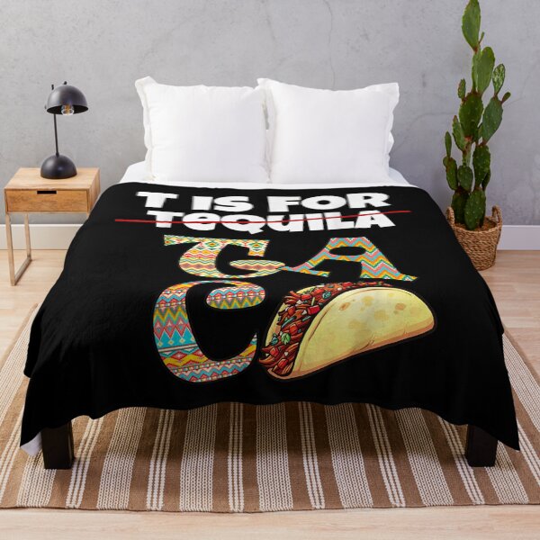 Item preview, T Is For Taco Funny Mexican Tequila Lovers Cinco De Mayo Gift  designed and sold by lindafrances.