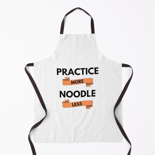 Item preview, Practice More Noodle Less Light Theme designed and sold by nightsworthy.