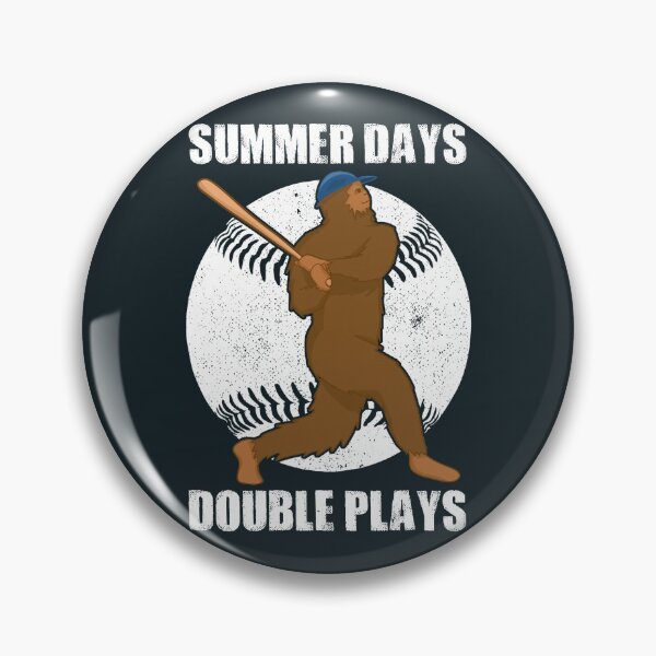 Item preview, Summer days and double plays - bigfoot baseball designed and sold by SidTastic .