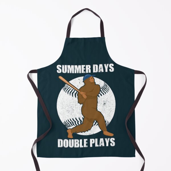 Item preview, Summer days and double plays - bigfoot baseball designed and sold by SidTastic .