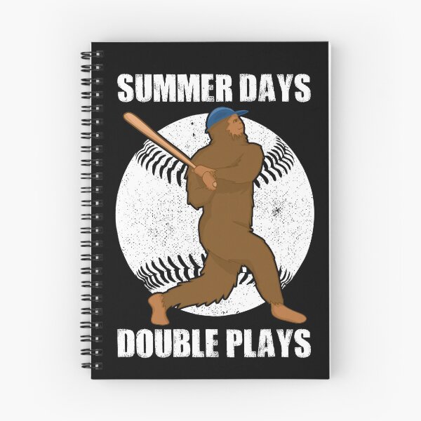 Item preview, Summer days and double plays - bigfoot baseball designed and sold by SidTastic .