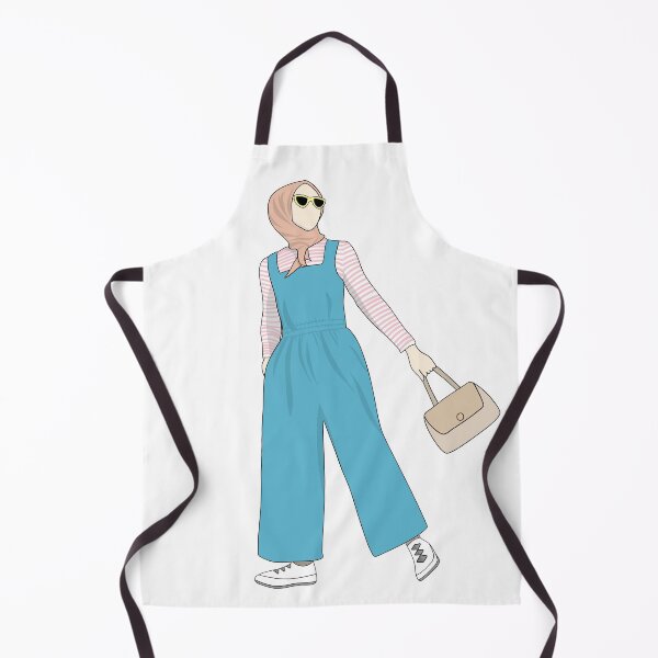 Item preview, Muslim Girl with Casual Outfit designed and sold by suwarnaadi.
