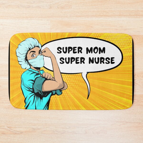 Item preview, Super Mom Super Nurse designed and sold by DocTeen.