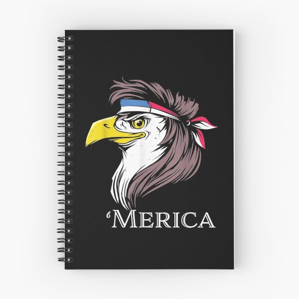 Item preview, Eagle With A Mullet Merica 4th Of July Usa American Flag Gift  designed and sold by dominique235.