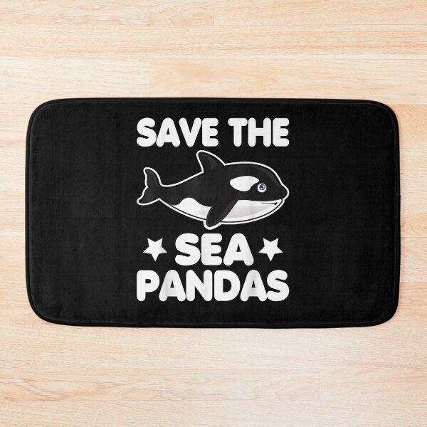 Item preview, Save The Sea Pandas Whale Rescue Orca Lover Gift  designed and sold by dominique235.
