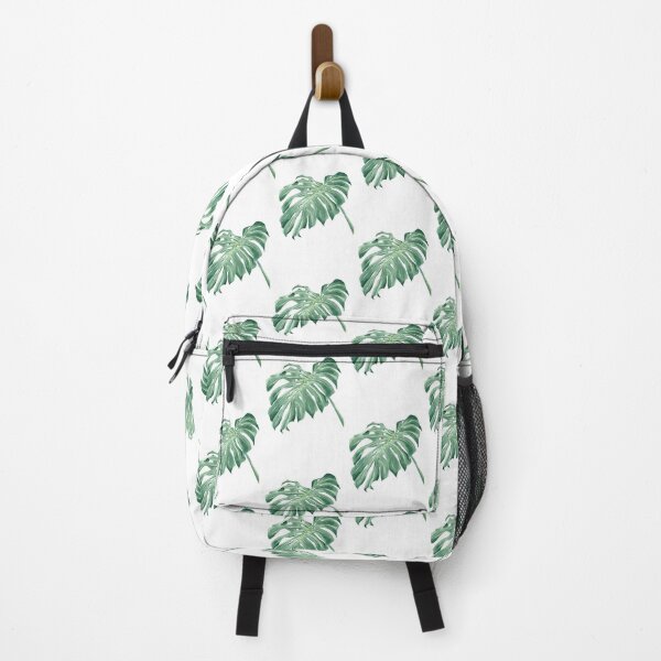 Item preview, Exotic monstera deliciosa leaf in watercolor designed and sold by Bonheurem.