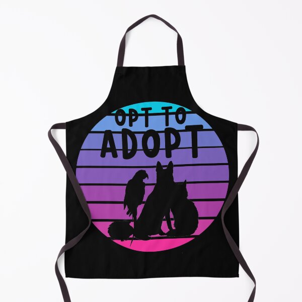 Item preview, Adopt don’t shop, opt to adopt designed and sold by 1DaisyChainLane.