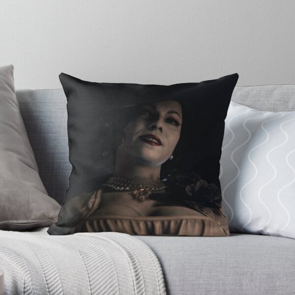 Lady Dimitrescu Throw Pillow