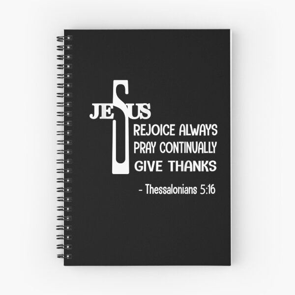 Item preview, Christian Bible Verse Rejoice Always Pray Continually Gift  designed and sold by lindafrances.