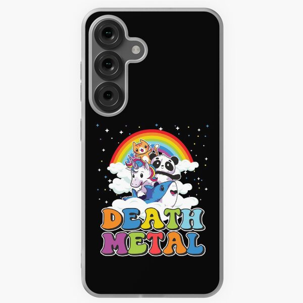 Item preview, Funny Death Metal Animals Cute Unicorn Rainbow designed and sold by Stronzi.