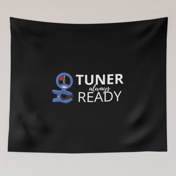 Aperçu de l'œuvre Tuner Always Ready Clip-On Tuner Thème sombre créée et vendue par nightsworthy.