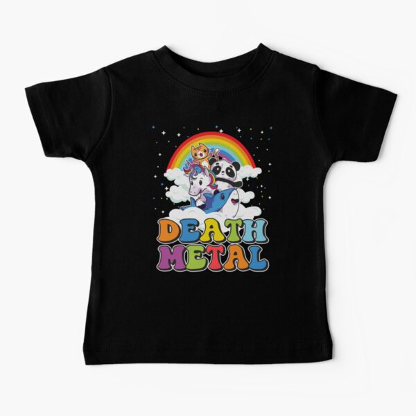 Item preview, Funny Death Metal Animals Cute Unicorn Rainbow designed and sold by Stronzi.
