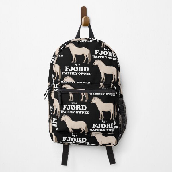 Item preview, Funny Horse Owner Happily Owned By A Fjord design designed and sold by jakehughes2015.