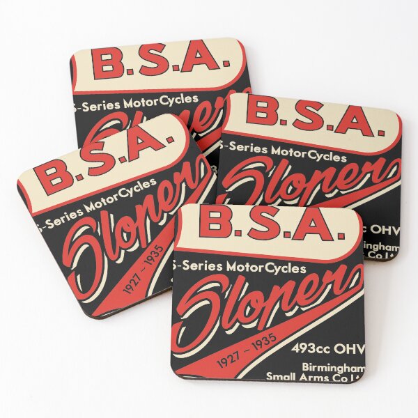 Item preview, Copy of BSA Slopper Vintage Motorcycle Design Retro Comfy T Shirt designed and sold by dpi-print.