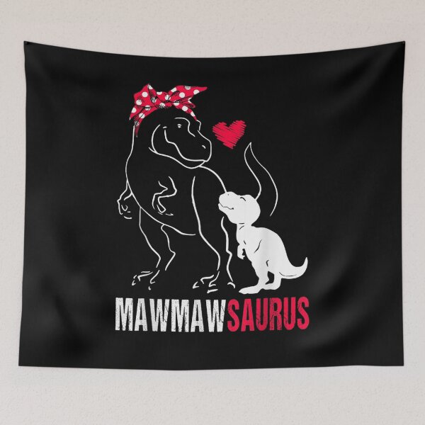 Item preview, Mawmawsaurus T Rex Dinosaur Mawmaw Saurus Family Matching Gift  designed and sold by dominique235.
