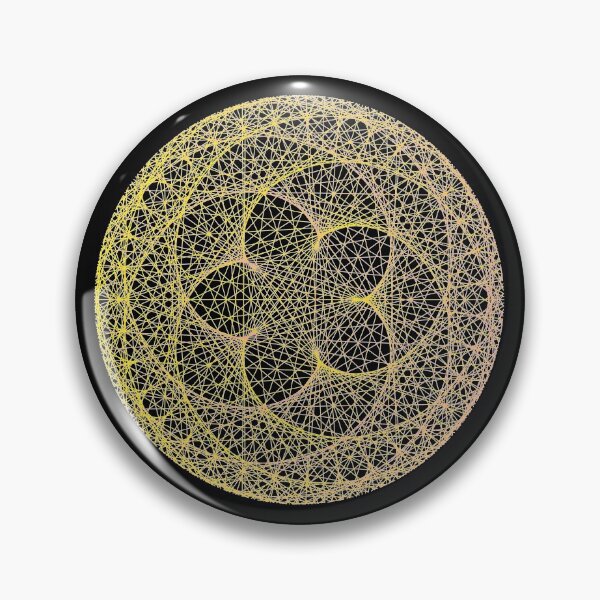 Item preview, Orange Mandala flower, modular times tables designed and sold by TalesOfScience.