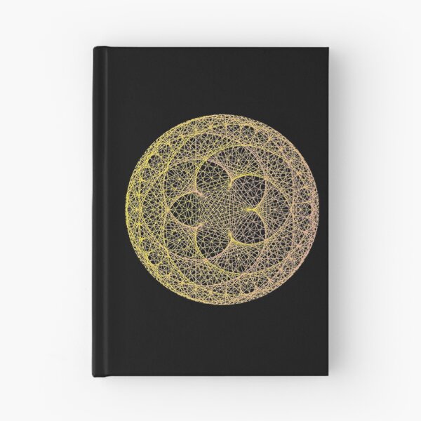 Item preview, Orange Mandala flower, modular times tables designed and sold by TalesOfScience.