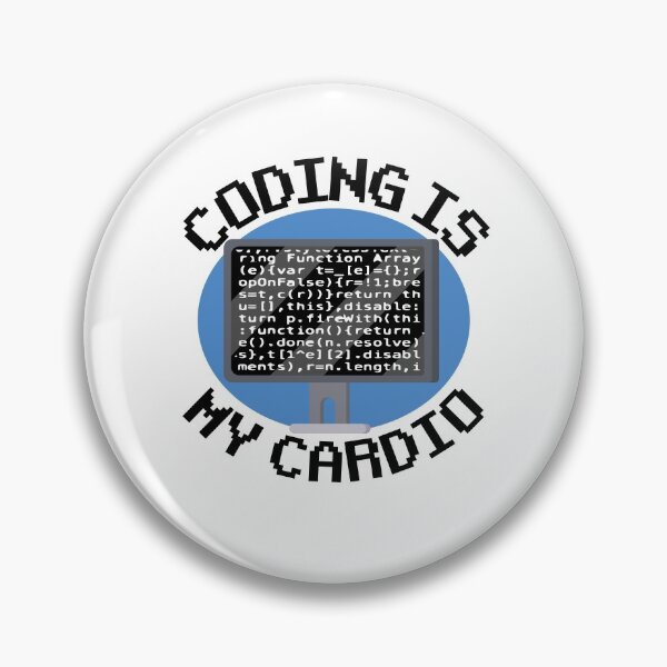 Item preview, Coding Is My Cardio Funny Programmer Coder Gift Software Developer designed and sold by Stronzi.