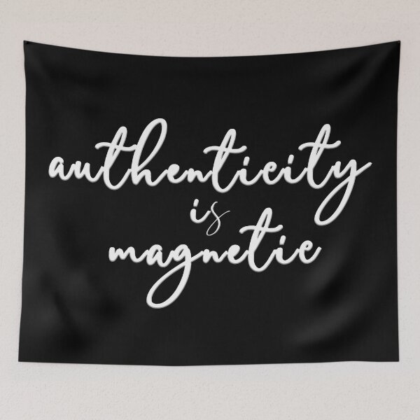 Item preview, Authenticity is magnetic designed and sold by squishyrainbow.