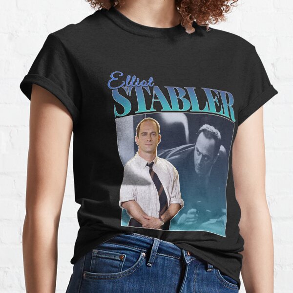 Elliot Stabler 90s Inspired Vintage Homage Classic T-Shirt