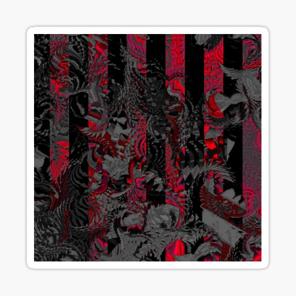 "Gates Of Hell" Sticker for Sale by MRNStudiosArt | Redbubble