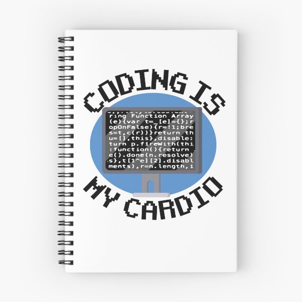 Item preview, Coding Is My Cardio Funny Programmer Coder Gift Software Developer designed and sold by Stronzi.