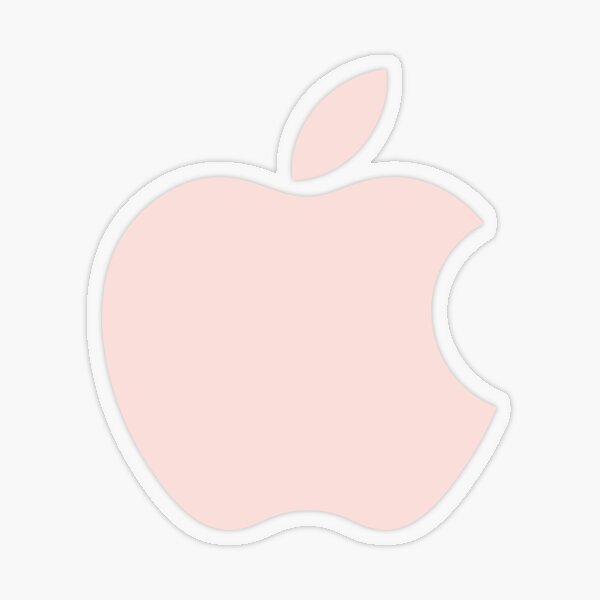 Apple iMac 2021 Farben Logo Transparenter Sticker