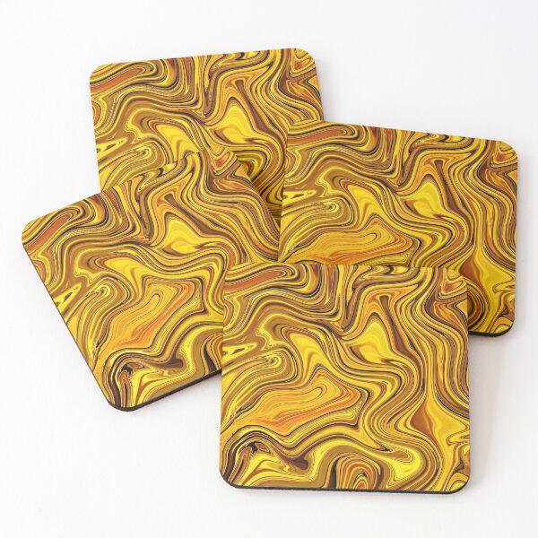 Item preview, Yellow Marble  designed and sold by Flydea.