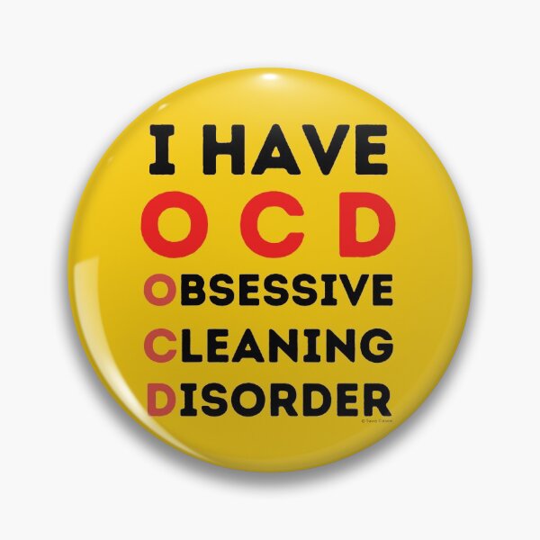 Item preview, I Have OCD - Obsessive Cleaning Disorder Housekeeping Humor designed and sold by SavvyCleaner.