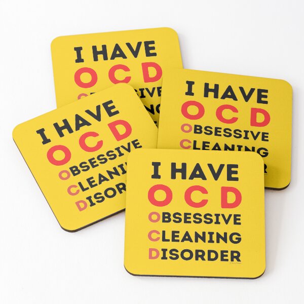 Item preview, I Have OCD - Obsessive Cleaning Disorder Housekeeping Humor designed and sold by SavvyCleaner.